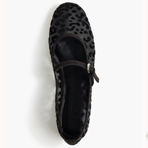 J. Crew Leopard mesh Mary Jane flats - Picture 2 of 9